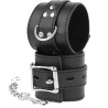 Darkness - Menottes En Cuir Noir